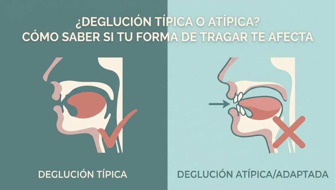 Deglución típica vs atípica logopedia adultos Valencia